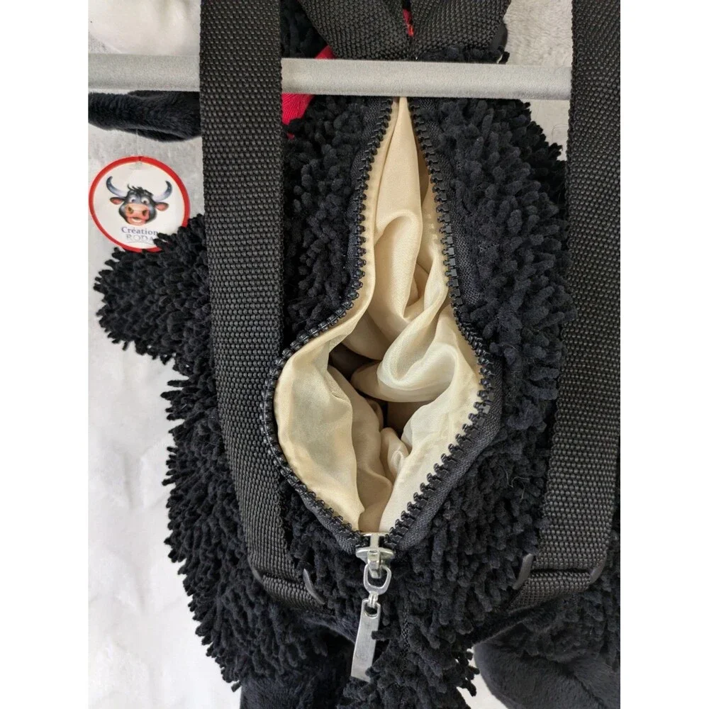 NEW Creation RODA Plush Bull Backpack